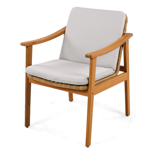 Gray Outdoor Dining Chair (set of 2)