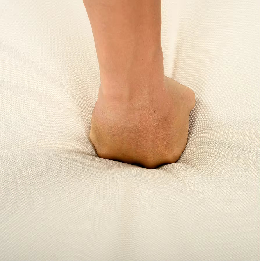 Modern Oak Wood Garden Armchair with Cushions (Set of 2) Portable & Comfortable Outdoor Patio Furniture