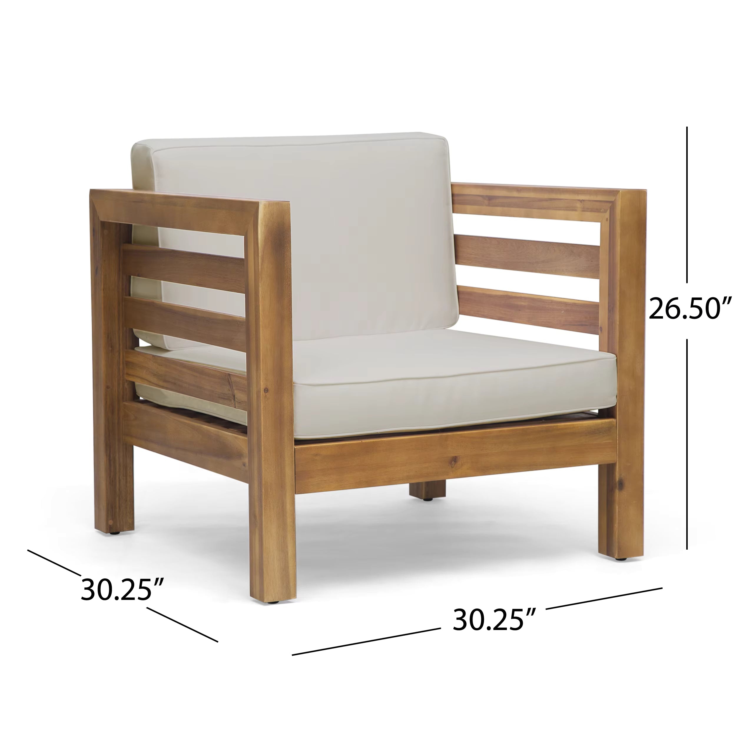 Haven Outdoor Lounge Chair (Set of 1)