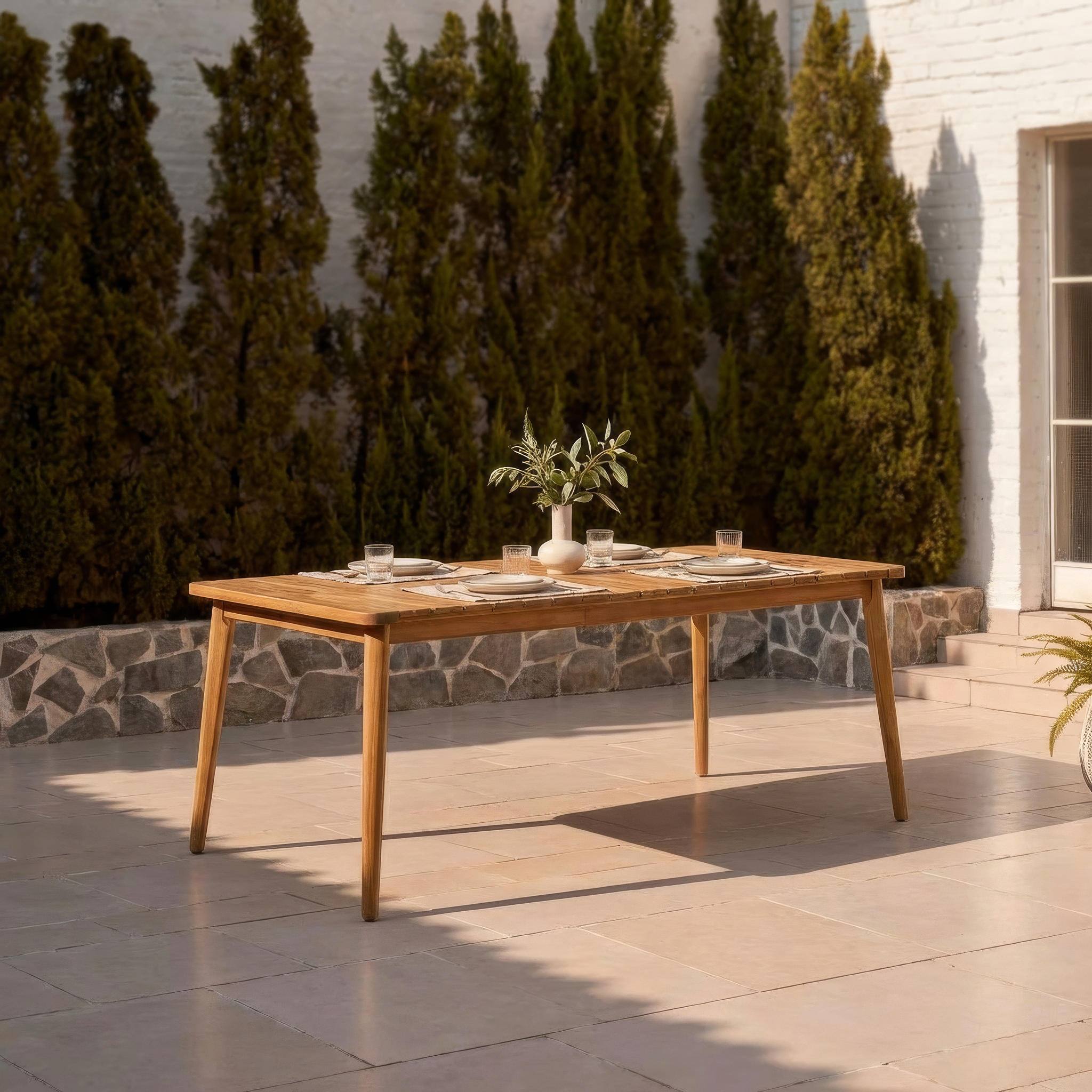 Acacia Outdoor Dining Table