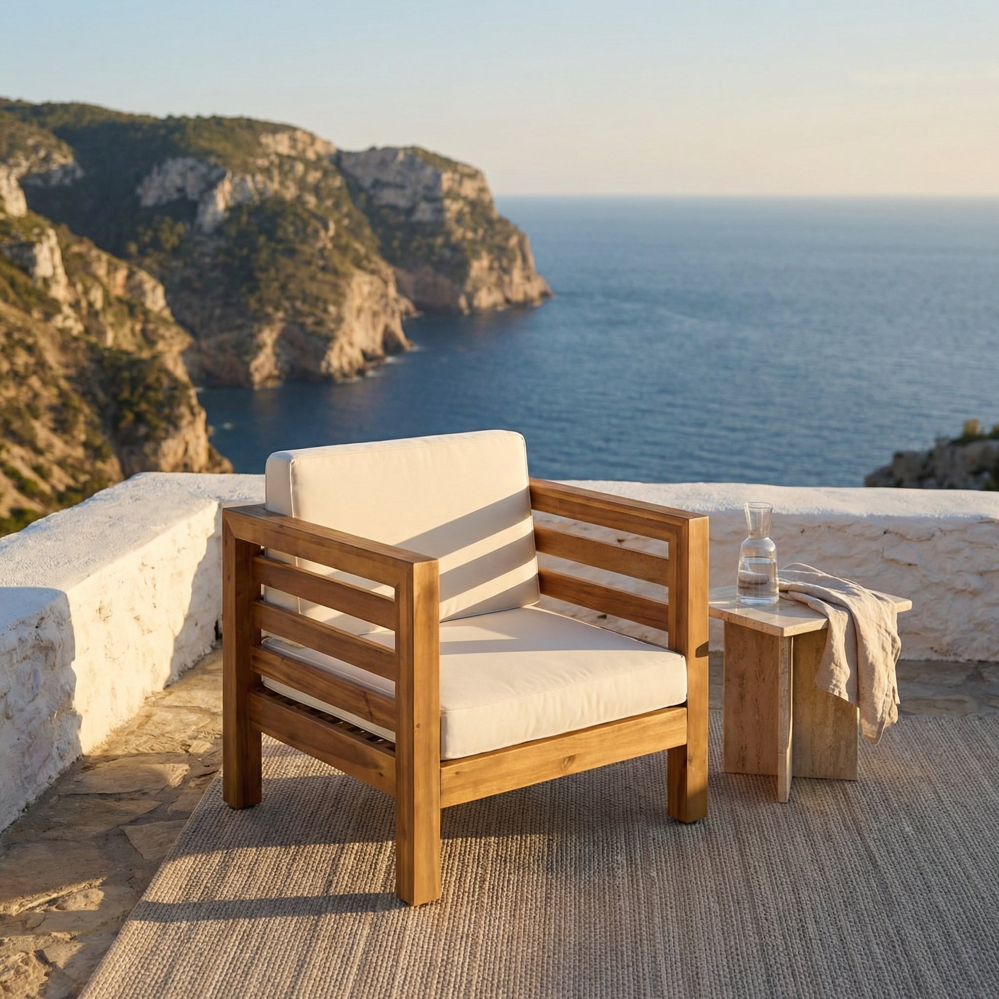 Haven Outdoor Lounge Chair (Set of 1)