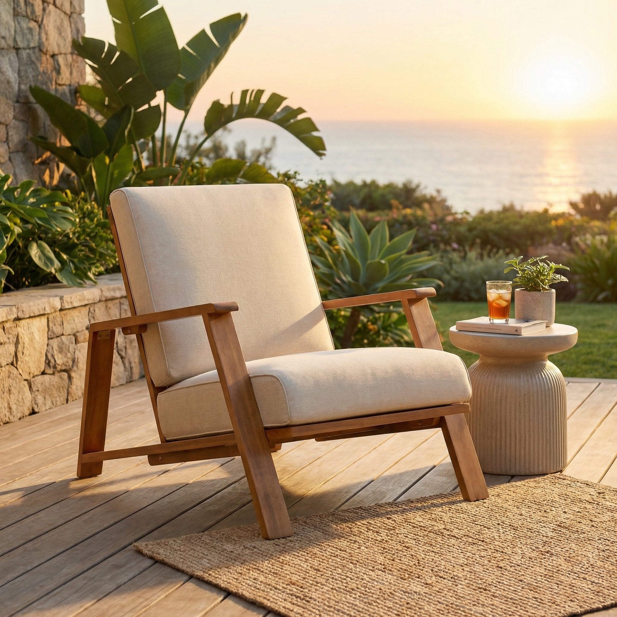 Oasis Outdoor Lounge Chair (Probably set of 1)