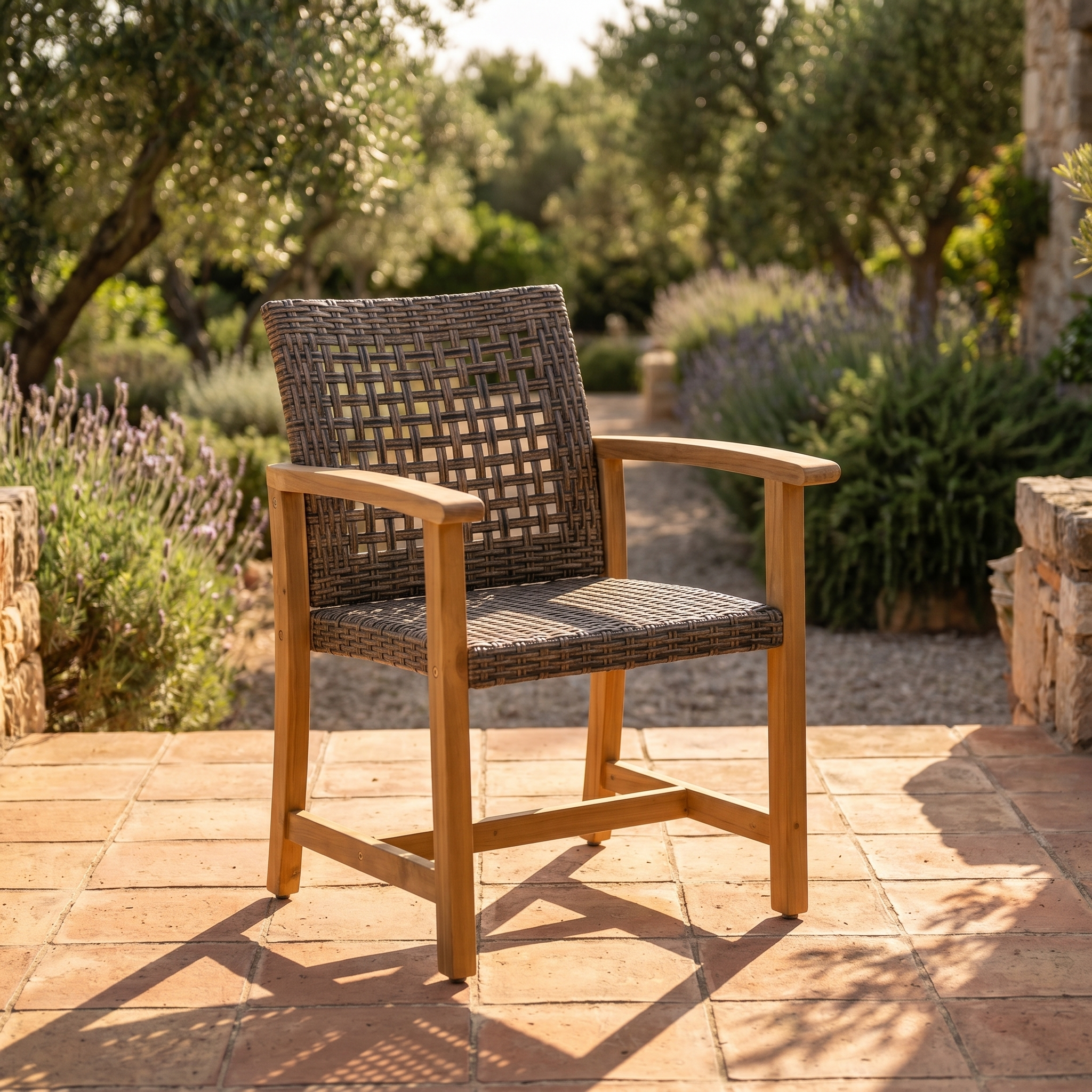Woven Outdoor Dining Chair (set of 2)