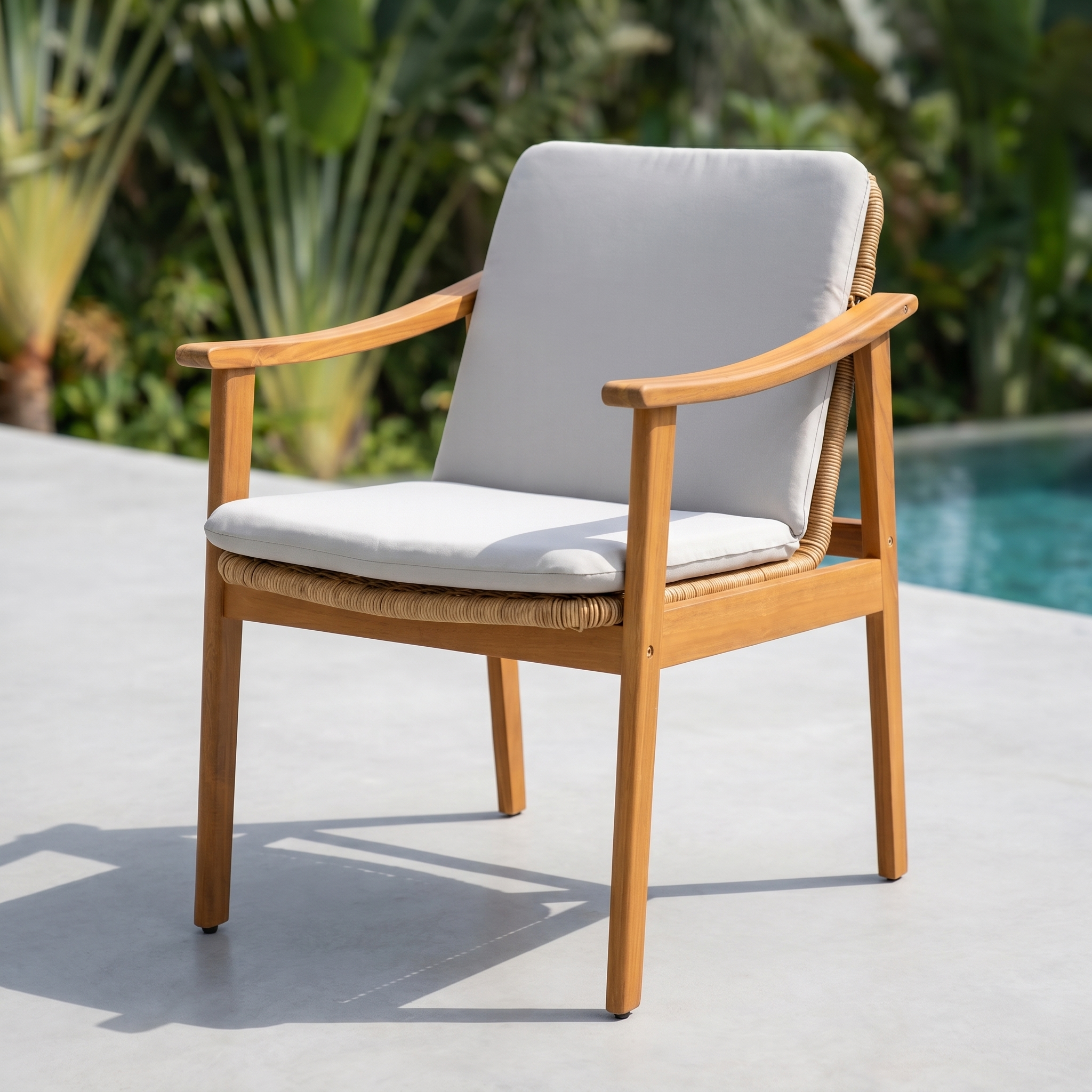 Gray Outdoor Dining Chair (set of 2)