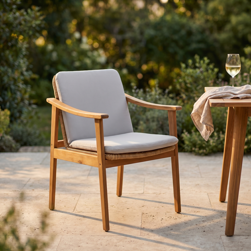 Gray Outdoor Dining Chair (set of 2)